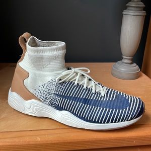 Nike Zoom Mercurial XI Flyknit Sail College Navy